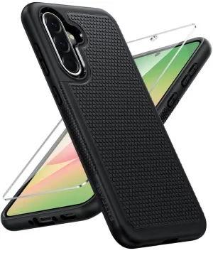 FNTCASE For Samsung Galaxy A56 6.7 inch Shock Protection Cell Phone Case Sturdy Cover with Non-Slip Texture Hybrid Material