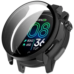 Coros Pace Pro PC Case with Glass (Black) Light Armor Protective Frame Shell