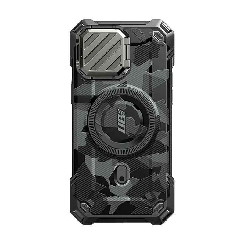 iPhone 15 Pro Max 6.7 inch Unicorn Beetle MAG XT MagSafe Case- Shadow Minimal Surface