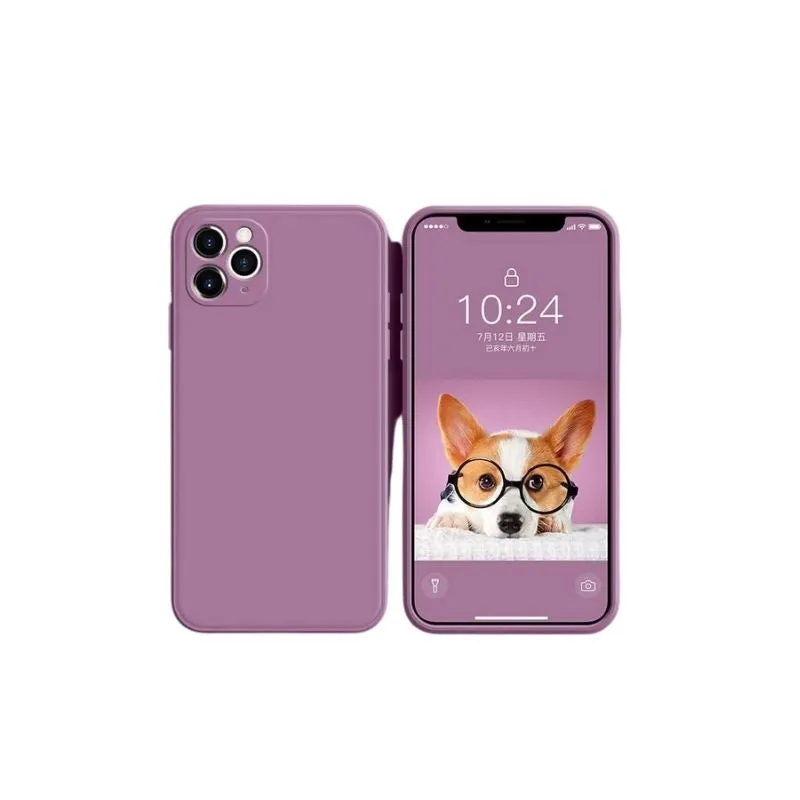 Clear Pattern Modern Design Silicone Case For iPhone With Strap