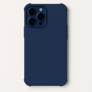 Silicone iPhone Case with Full Lens & Corner Protection, MagSafe Compatible Sleek Form