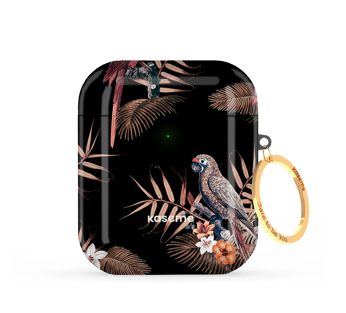 eco vegan leather airpods cover Rainforest AirPods Case
