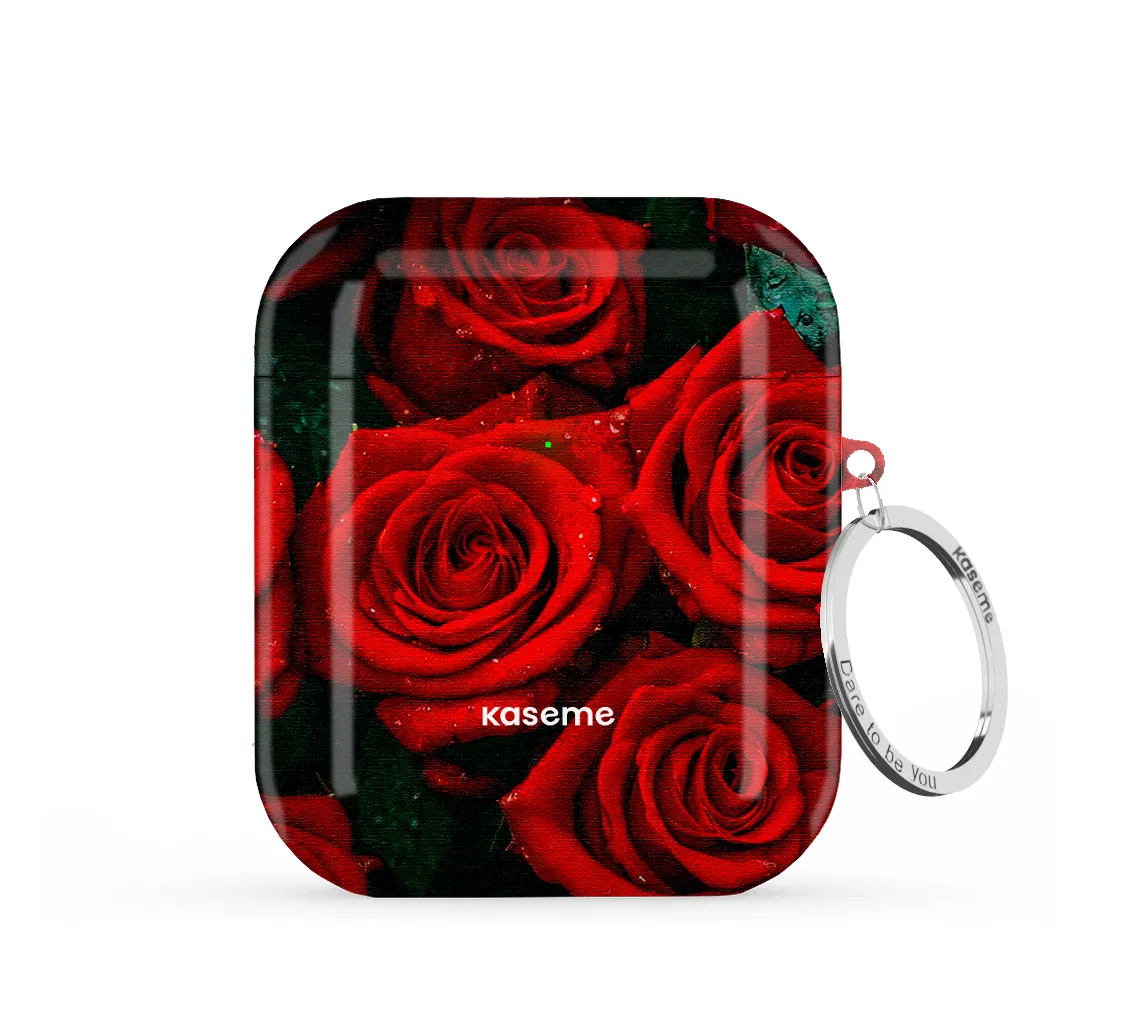 anti loss airpods cover customized airpods shell Romance AirPods Case