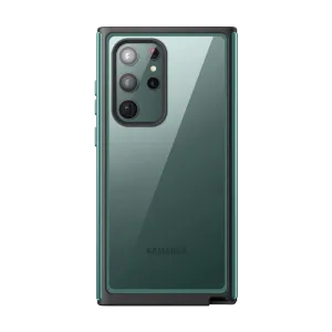 Matte Texture Design Grip Assist Galaxy S22 Ultra Unicorn Beetle EDGE XT Bumper Case-Seafoam