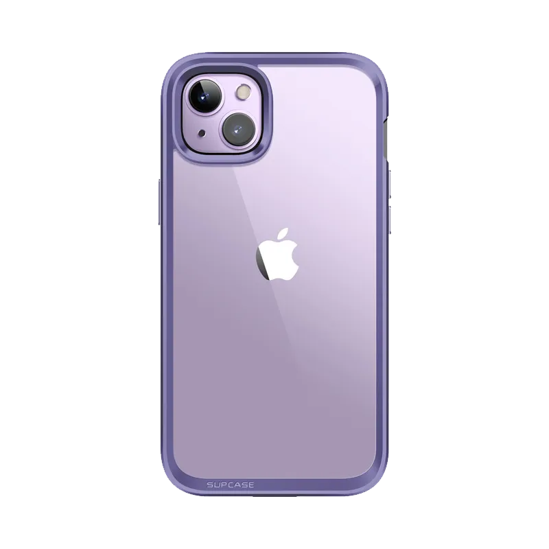 iPhone 14 Plus 6.7 inch Unicorn Beetle Edge XT Case-Deep Purple Protective Frame