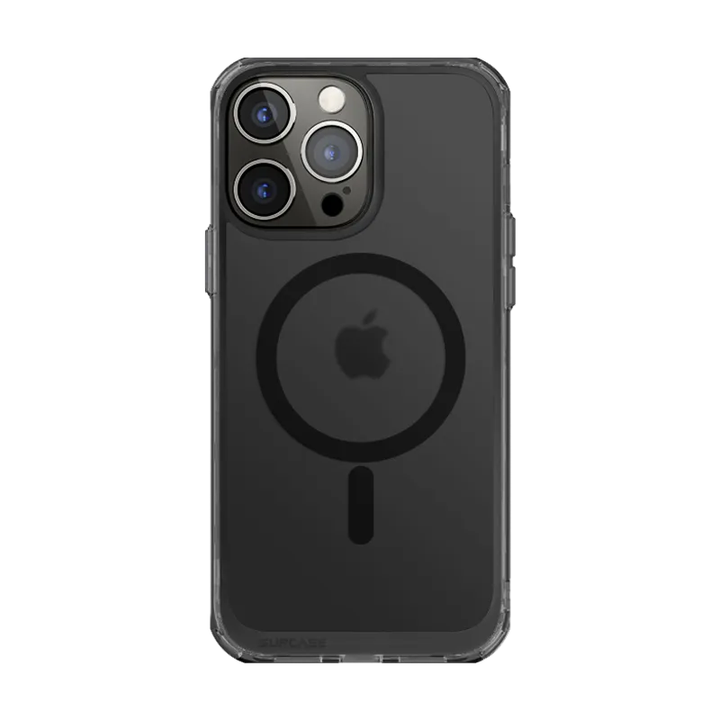 iPhone 14 Pro Max 6.7 inch Unicorn Beetle MAG Slim Clear MagSafe Case-Smoke Vivid Gradient