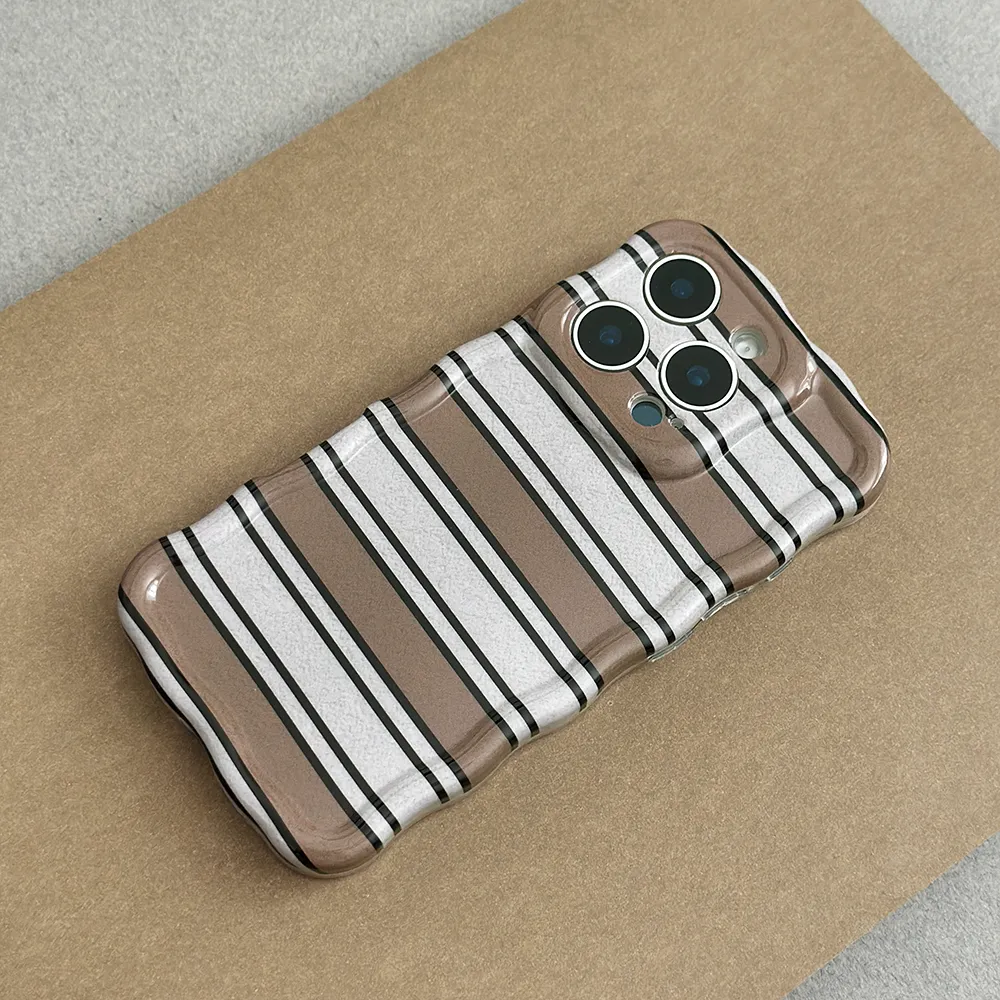 Light Form Wavy Phone Case - Retro Stripes