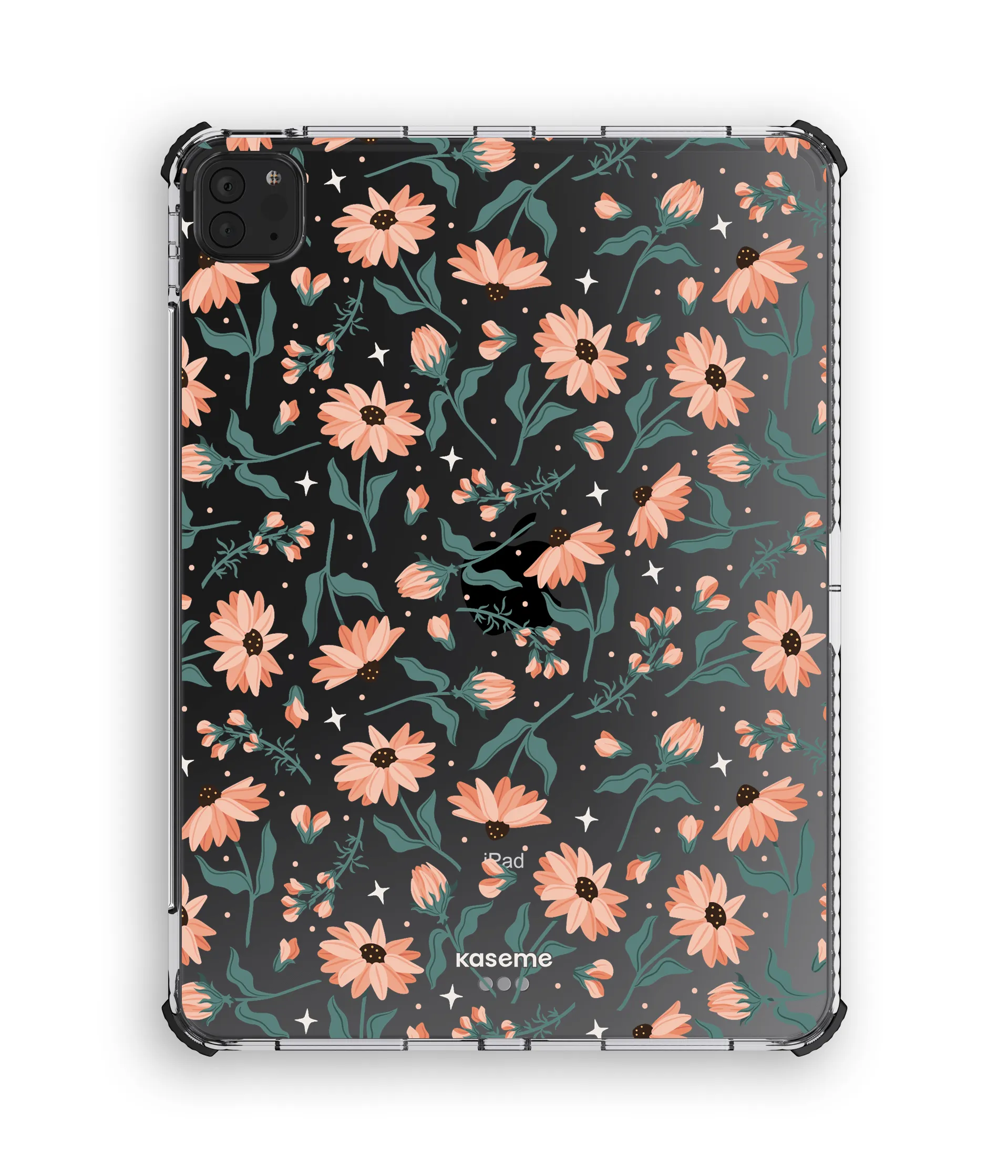 unisex tablet cover stylish organizer sleeve Cosmic Blooms iPad Clear Case