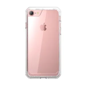 Patterned Design iPhone 7 / 8 Unicorn Beetle Hybrid Protective Bumper Case-Clear