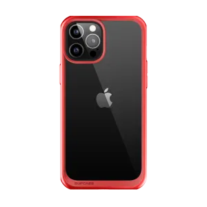 Pocket Size Premium Feel Layer iPhone 12 Pro 6.1 inch Unicorn Beetle Style Slim Clear Case-Red