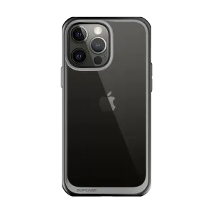 iPhone 13 Pro 6.1 inch Unicorn Beetle Style Slim Clear Case-Black Sleek Edge Design