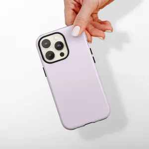 Tough Phone Case - NAKD Lilac Smooth Edges