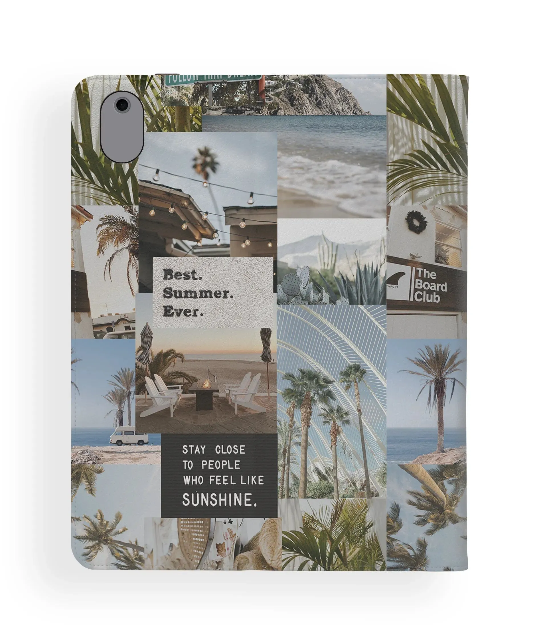 Heat Waves iPad Folio portable stand function