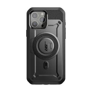 iPhone 15 Pro 6.1 inch Unicorn Beetle PRO MAG Rugged MagSafe Case-Gun Metal Fashion Design