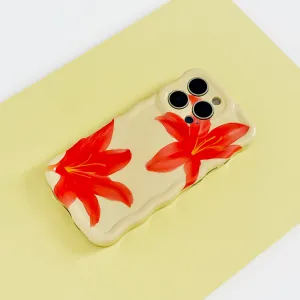 Wavy Phone Case - Island Girl Ibiza Lily Premium Texture Design