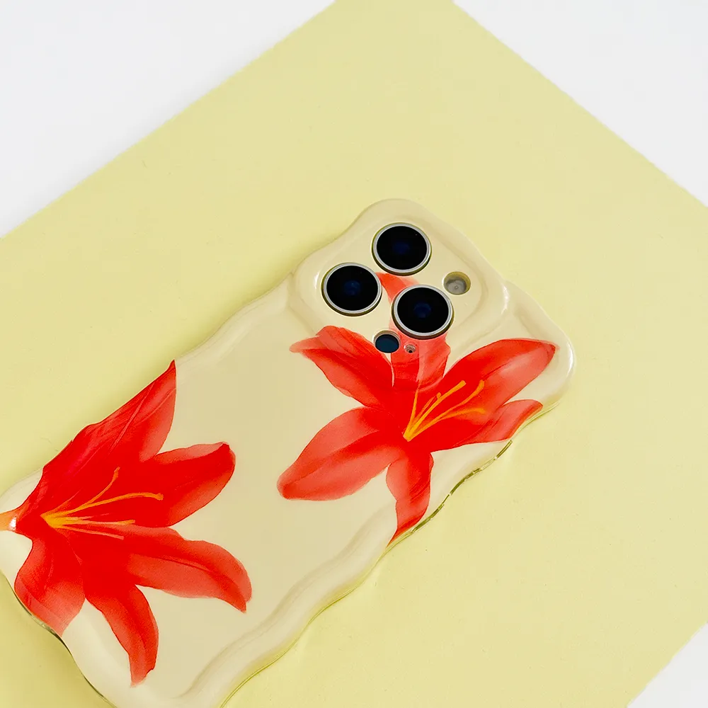 Fashion Design Modern Design Texture Wavy Phone Case - Island Girl Ibiza Lily