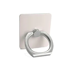 Classic Off-White | Phone Ring Smart Stand