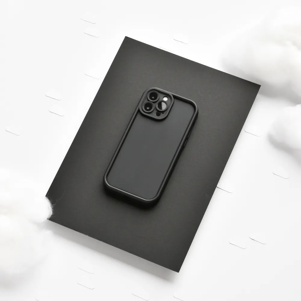 Practical Design Cloud Soft NAKD Phone Case - Kohl Black