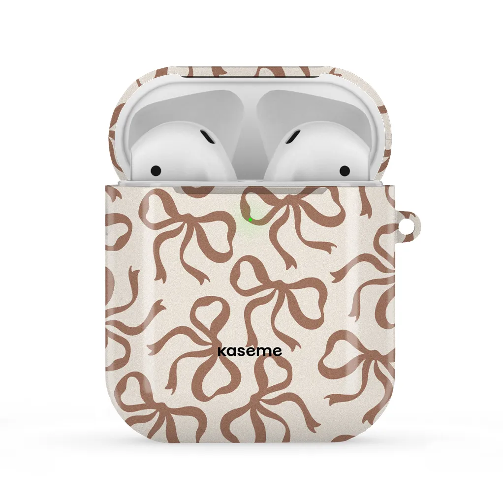 Lace Mousse AirPods Case Creative Travel Case