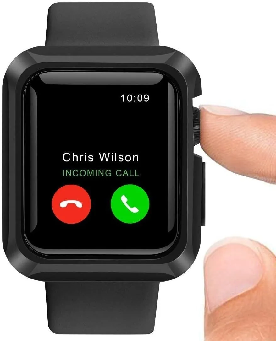 Impact Armor Cover Outdoor Shield Apple Watch Case (Black)