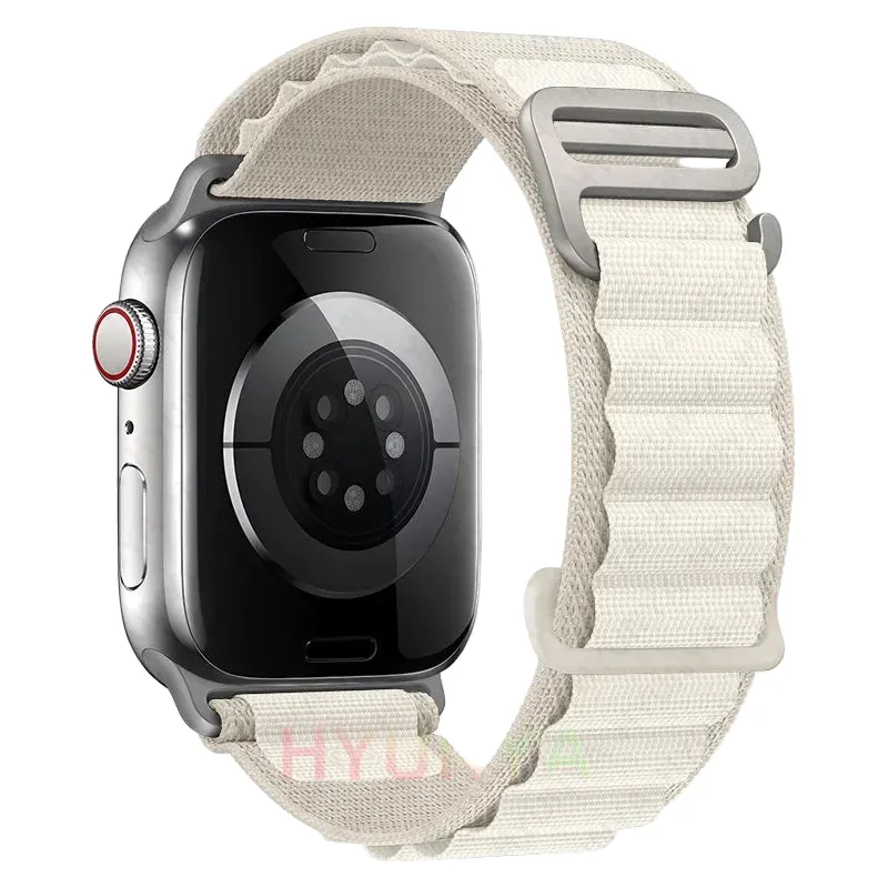 Smart Accessory All Day Comfort Rugged Nylon Alpine Band Strap for Apple Watch Ultra & Series