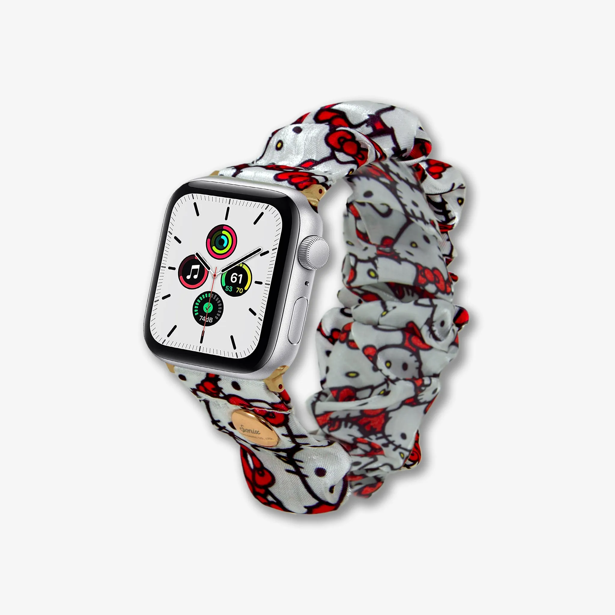 Classic Hello Kitty? White Scrunchie Apple Watch? Band Classic Modern Look Luxury Everyday Look