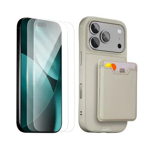 protective gadget cover Stone Protective Case, Screen Protector and Card Wallet - iPhone Starter Kit