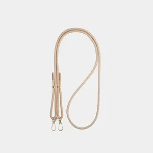 Bisque Beige Crossbody Phone Strap Women Friendly