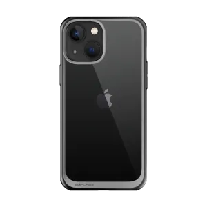 iPhone 14 6.1 inch Unicorn Beetle Style Slim Clear Case-Black Hybrid Texture Elegant Appearance