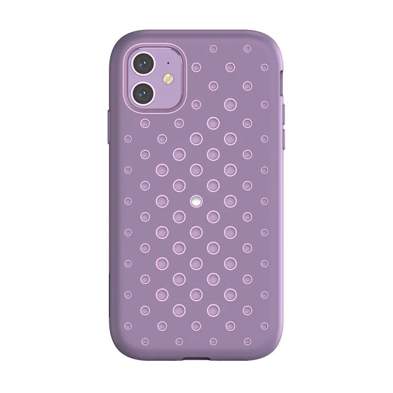 iPhone 11 6.1 inch Unicorn Beetle Sport Athletic Case-Purple Impact shield