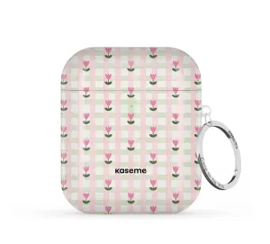 Modern Tech Accessory minimal airpods shell Triumph Pink AirPods Case