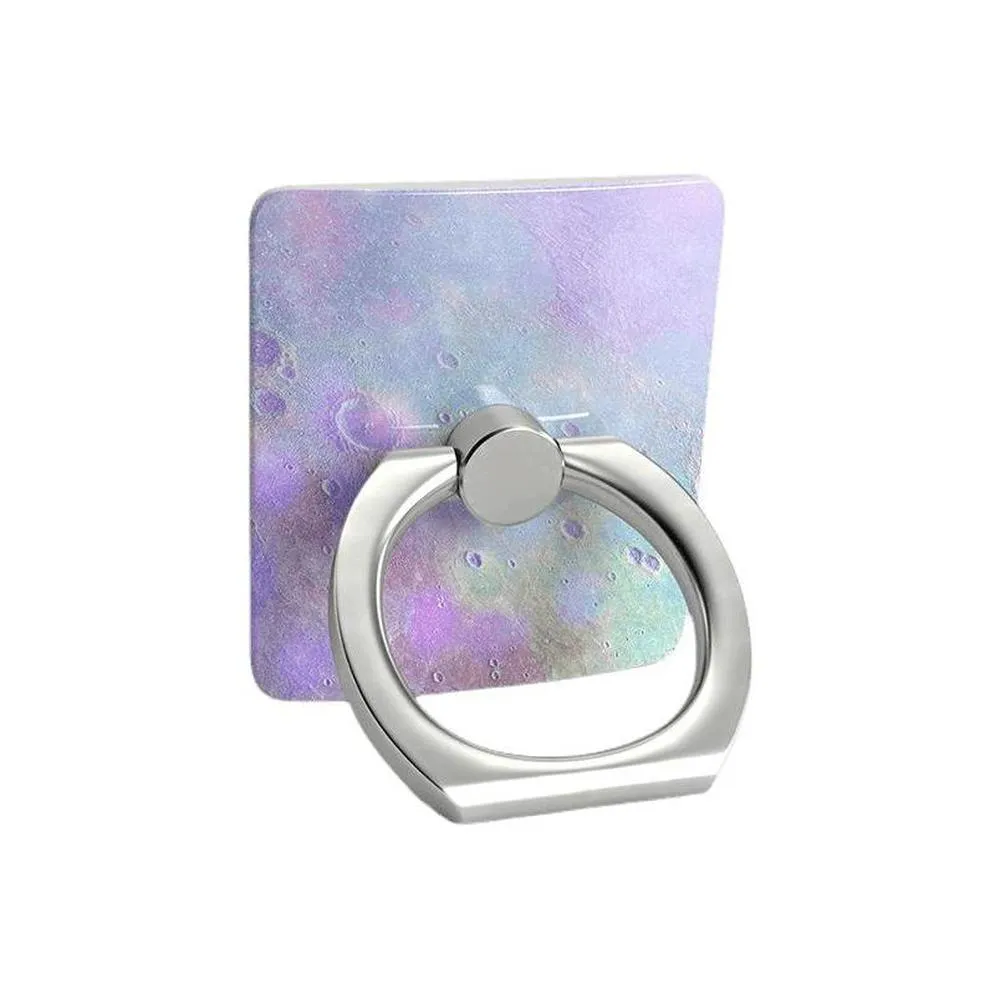 Fashion Spin Grip Adjustable Spin Ring Over the Moon | Pastel Marble Moon Phone Ring