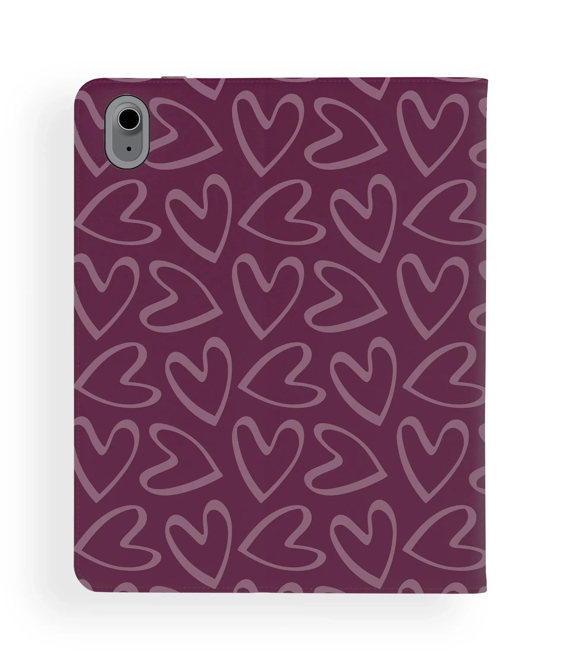 smart flip case Heart beat iPad Folio