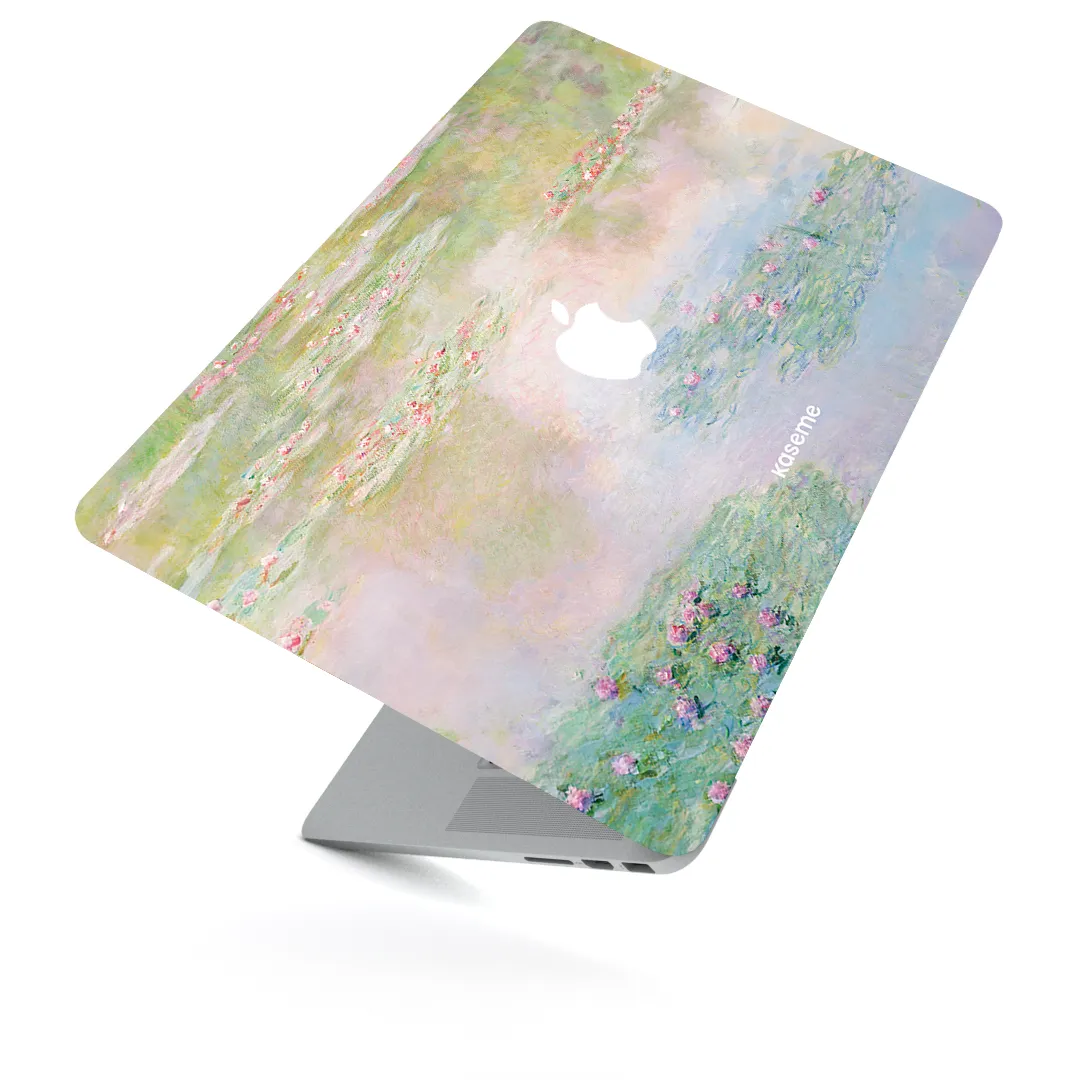 Nympheas MacBook skin Anti Slip multi functional smart folio