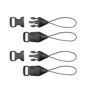 OP/TECH USA Mini QD Loops - 1mm, Set of Four Polka Dot Office Ready