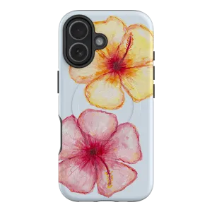 Hibiscus Flower Blue Trendy Layer Comfort Accessory