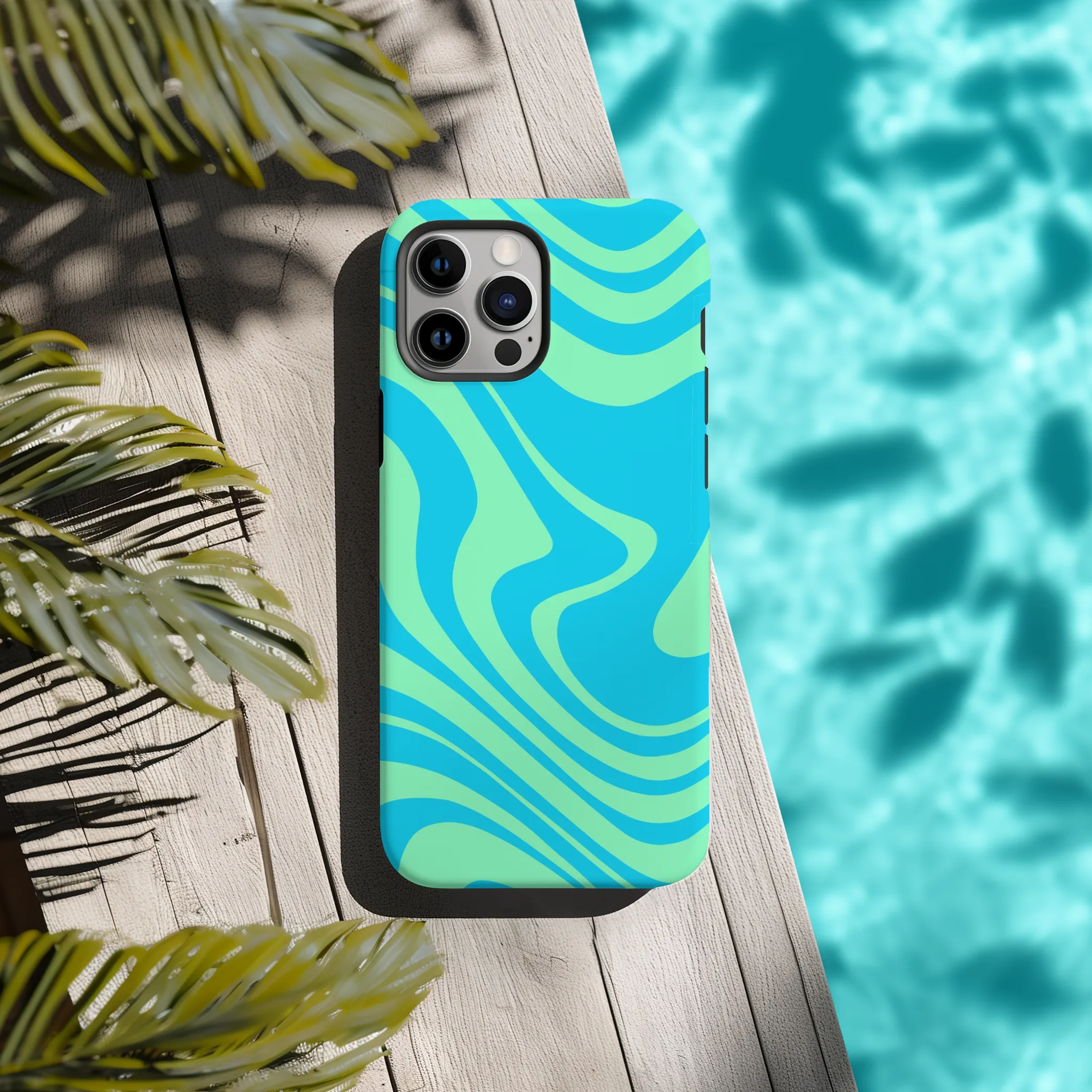 Tough Phone Case - Mermaid Groove Fashionable Texture