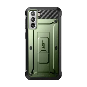 Outdoor Use Shock absorption Galaxy S22 Unicorn Beetle PRO Rugged Case-Dark Green