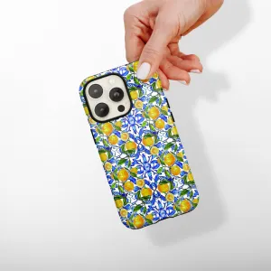 Tough Phone Case - Amalfi Lemon Protective Detailing