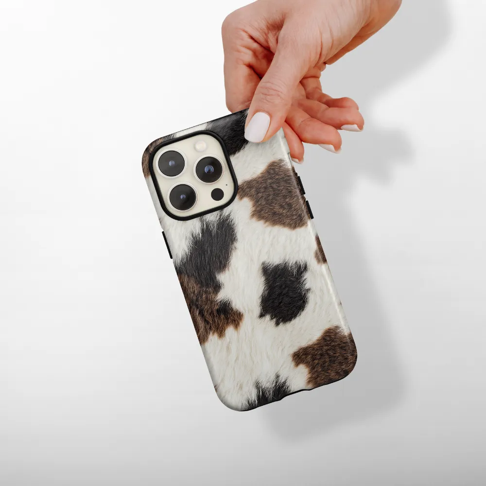Tough Phone Case - Country Calf Non slip grip