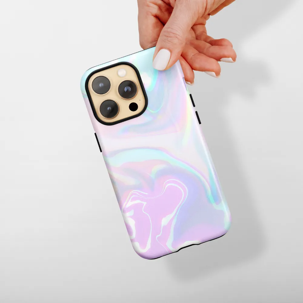 Tough Phone Case - Holo Bubble Portable Layer Luxury Surface