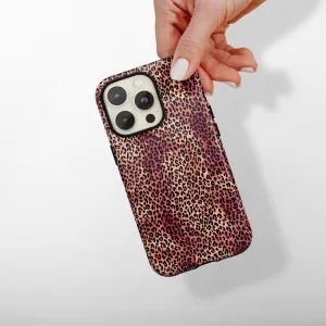 Tough Phone Case - Leopard Gradient Design Luxury Look