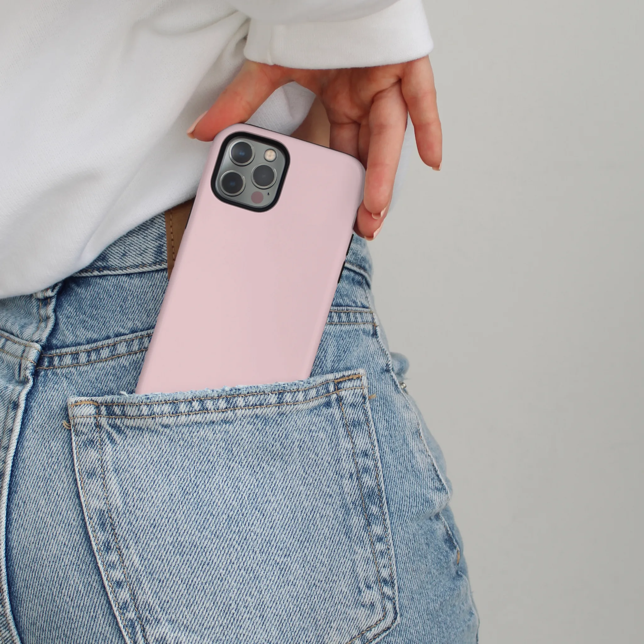 Tough Phone Case - NAKD Peony Pink Chic Accessory