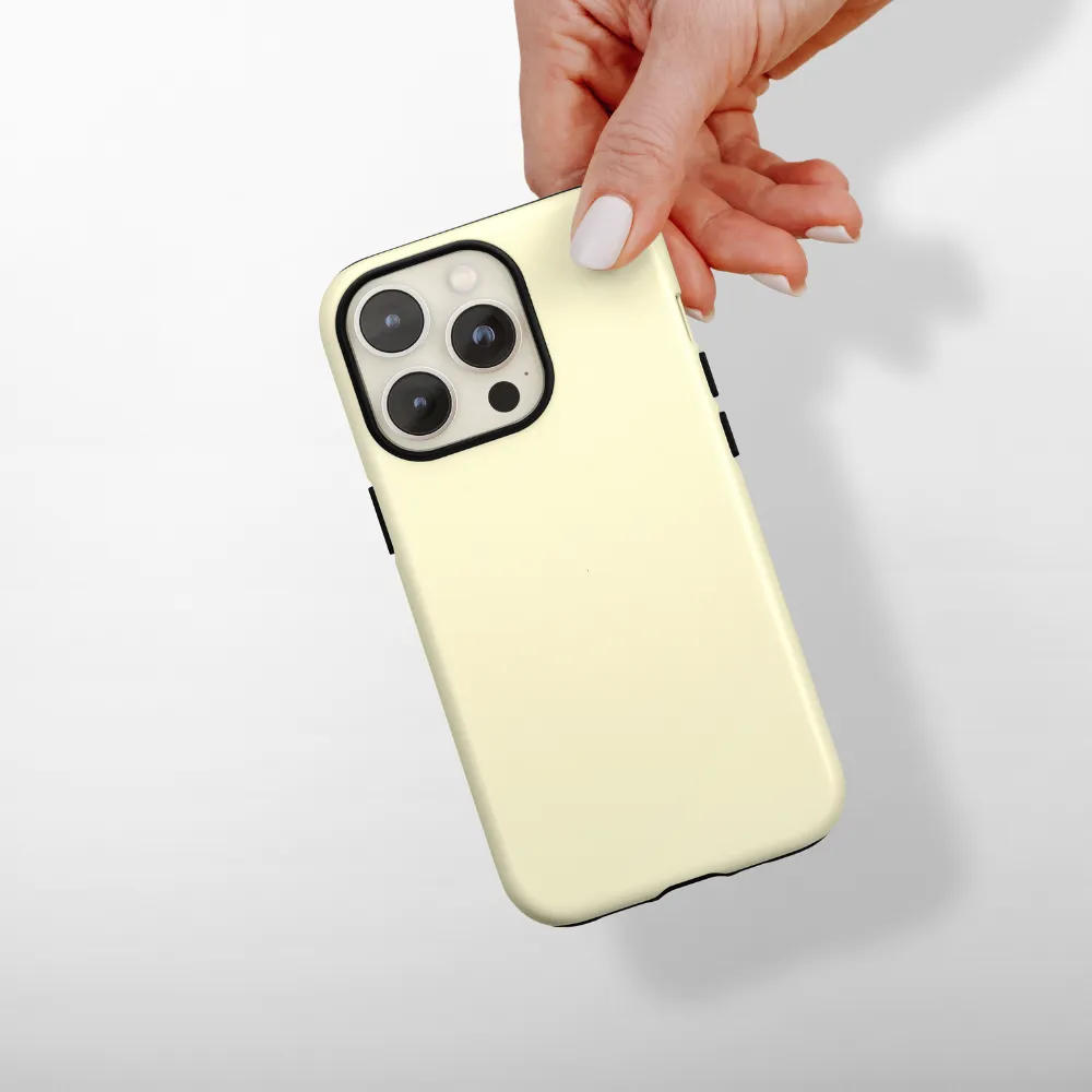 Tough Phone Case - NAKD Yellow Light Structure