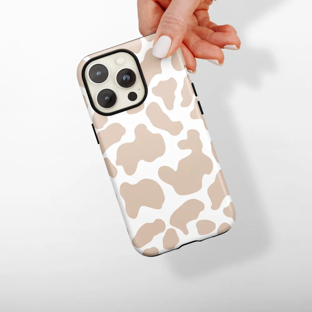 Tough Phone Case - Nude Cow Elegant Edge