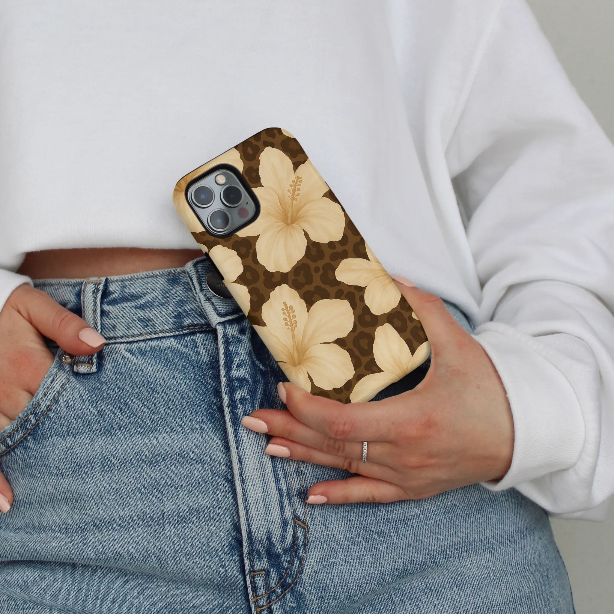 Tough Phone Case - Safari Bloom Polished Style