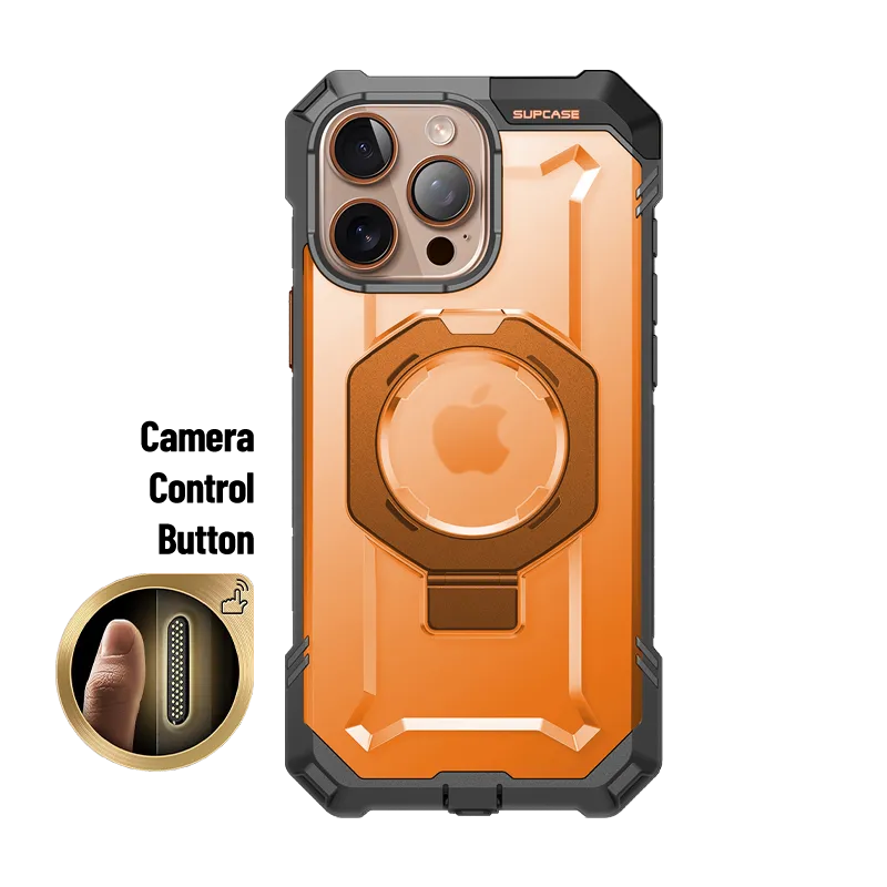 iPhone 16 Pro Max 6.9 inch UB Grip MagSafe Camera Control Button Phone Case-Magma Durable Surface Daily Durability