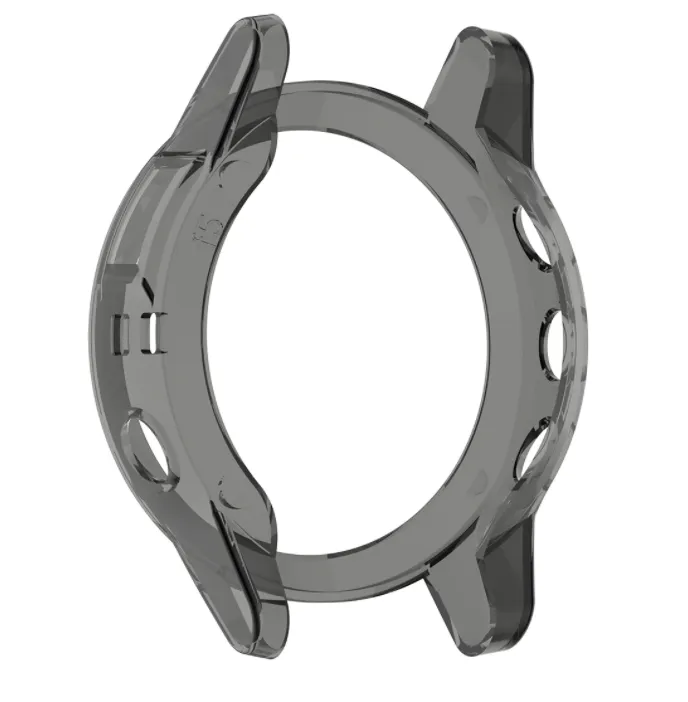 Impact Armor Guarding Garmin Fenix 7s (Solar) TPU Case (Black)