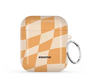 Dustproof Earbuds Holder Phoenix orange AirPods Case