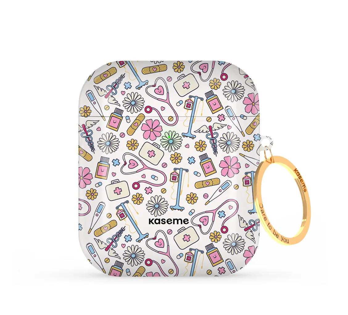 Remedy Pink AirPods Case Fashion Travel Accessory